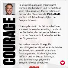 Ein zeuge für jehova, den wahren und allmächtigen gott und seinen sohn jesus zu sein die… details anzeigen. Beobachter Unser Courage Vergeben Wir Diese Woche Facebook