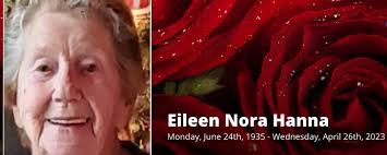 Eileen Nora Hanna Obituary