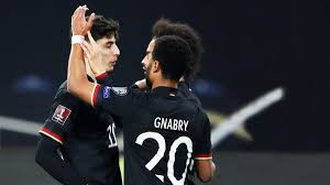 Serge gnabry jubelt über sein tor zum 1:0: Werner Als Verlierer So Funktioniert Lows Neues Offensiv Trio Mit Gnabry Sane Und Havertz Eurosport