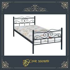 Ferforje Tek Kisilik Yatak 05336910626 2020 Yatak Ev Icin Tasarim