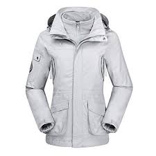 Wantdo women's waterproof ski jacket hooded winter snow coat mountain snowboarding jackets insulated fleece parka. Camel Crown Womens Waterproof Ski Jacket 3 In 1 Windbreaker