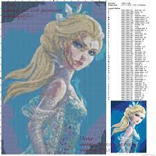 All the frozen disney charts below are available for free. Queen Elsa Frozen Cross Stitch Pattern Free Cross Stitch Patterns Simple Unique Alphabets Baby