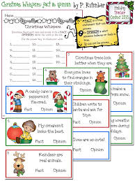 Clip Art Fonts Teacher Ideas Printables And Crafts Fact And Opinion Christmas School Christmas Activities