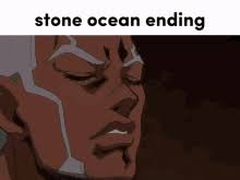 Jojo Stone Ocean Ora GIF
