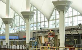 Denver international airport has one main terminal called jeppesen terminal. Denver Airport Terminates P3 Contract For Main Terminal Renovation 2019 08 21 Engineering News Record