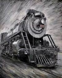Pin By Garse Whitlock On Arnold Train Tattoo Railroad Art Train Art