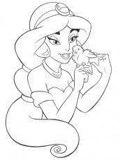 Imprima esse desenho para colorir com uma personagem da disney: Pin Em Lui