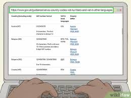 A tin can be assigned by the social security. 3 Simple Ways To Find A Company S Vat Number Wikihow