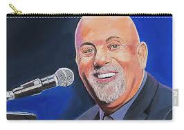 Billy Joel Zip Pouch by Bill Dunkley