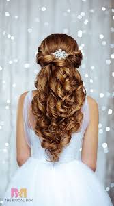 Some of these hairstyles lean more towards a natural style while others are fancy or elegant. 250 Bridal Wedding Hairstyles For Long Hair That Will Inspire Page 7 Hi Miss Puff