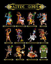 Through captivating narrative, aztec mythology: Ancient Aztec Gods Digital Art By Nikolay Todorov