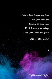 Just A Little Longer Love Poems Chapbook Love Moon