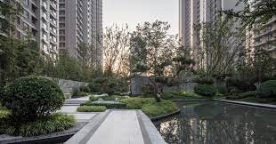 Xin Dong Sheng Fortune Garden Zibo By Gvl Zibo Private Garden Aerial View