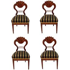 Antique 1820 S Biedermeier Chairs Set Of 4 Biedermeier Chairs Chair Design Modern Chair Set