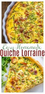 Quiche Lorraine Baker By Nature Recipe In 2020 Quiche Lorraine Homemade Brunch Recipes