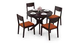 Maybe you would like to learn more about one of these? Liana Kerry 4 Seater Round Dining Table Set Urban Ladder