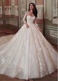 Buy Discount Fantastic Tulle Lace Scoop Neckline Ball Gown Wedding Dress With Lace Appl Ball Gown Wedding Dress Princess Wedding Dresses Wedding Dresses Lace