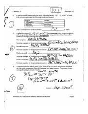 Maybe you would like to learn more about one of these? Sotochem U 7 Chemical Reactions Single Replacement Reaction Worksheet Answers L 4a64cb2324620d0e Jpg Course Hero