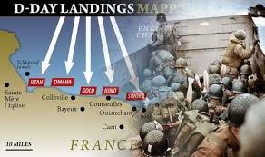 D-Day landings mapped: Where did British troops land on D-Day? All ...