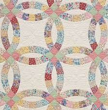 Beautiful Wedding Ring Quilt Pattern Innovation In 2020 Quilt Ontwerpideeen Quilts