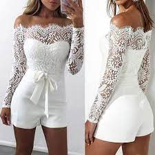 Pin By Madeline Swist On Future Things After Wedding Dress Wedding Rompers Shower Dress For Bride