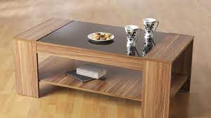 Round coffee tables are classic in any home making it look great. Modern Wood And Glass Coffee Table Designs Youtube