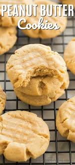 These Peanut Butter Cookies Are Soft And Chewy And So Easy To Make They Freeze Perfectly S Easy Peanut Butter Easy Peanut Butter Cookies Peanut Butter Cookies