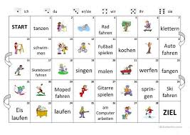 Konjugation Der Verben Deutsch Lernen Spiele Deutsch Lernen Verben