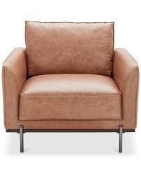 Furniture Havant 37 Leather Chair Living Room Leather Accent Chair Furniture