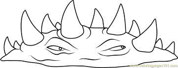 About plants vs zombies coloring pages plants vs zombies is a popular gaming series developed by popcap games based in america that was first available on computers in 2009, and now can be played on different platforms like the internet, mac, xbox, and playstation consoles, mobile phones, nintendo ds, ipod classic, and touch. Spikeweed Coloring Page For Kids Free Plants Vs Zombies Printable Coloring Pages Online For Kids Coloringpages101 Com Coloring Pages For Kids