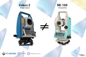 Pada survey topografi, pengukuran jarak antara 2 titik bisa ditentukan dengan beberapa metode. Perbedaan Theodolite Dan Total Station