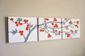 25 Easy Wall Art Three Piece Painting Ideas Hobby Lesson Canvas Art Wall Decor Simple Wall Art Three Canvas Painting