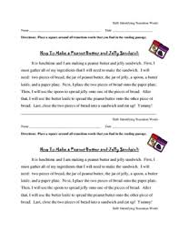 The purpose is to teach the class how to make a peanut butter and jelly sandwich. How To Make A Peanut Butter And Jelly Sandwich Worksheet Nidecmege