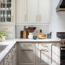 The price for a full set of the cabinets listed on this page ranges between $1,499 to $3,499 for a basic 10x10 kitchen. 75 Beautiful Farmhouse Kitchen With Beige Cabinets Pictures Ideas March 2021 Houzz