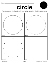 12 Shapes Worksheets Color Trace Connect Draw Shapes Worksheets Shapes Kindergarten Learning Shapes