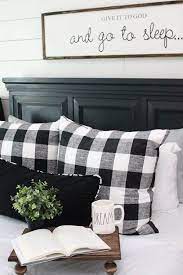 Black White Buffalo Check Beauty For Ashes Home Decor Bedroom Remodel Bedroom Farmhouse Bedroom Decor