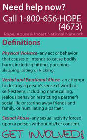 Many men and women suffer from emotional abuse, which is no less destructive. Dating Violence Scdhec