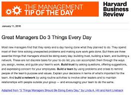 You'll have the option of viewing the tip in your internet browser. Harvard Business Review On Twitter Today S Management Tip Managers Need To Think About Three Things Every Day Https T Co Fyvcuwhyhr
