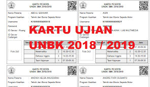 Kartu pengawas ujian nasional 2020 (un/unbk/usbn) katulis macam ukuran id card nama name tag (lengkap) tutorial cara membuat di ms word 2013 cpns kemdikbud contoh peserta sd terbaik. Cara Men Cetak Kartu Peserta Atau Kartu Ujian Dan Daftar Hadir Unbk Griyachumaidi Com