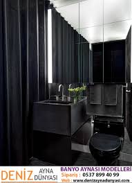 Rosamary Adli Kullanicinin Banyo Tasarimlari Panosundaki Pin Siyah Banyo Modern Banyo Ev Dekoru
