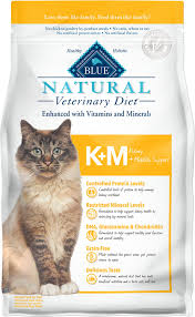 Blue Buffalo Natural Veterinary Diet K M Kidney Mobility Support Grain Free Dry Cat Food 7 Lb Bag Chewy Com
