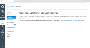 The app allows the device to be put in lockdown mode. Https Web Respondus Com Wp Content Uploads 2019 08 Rldb Quickstartguide Instructor Instructure Pdf