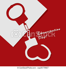 Emancipation day marks the signing of the compensated emancipation act in 1862. Abstract Illustration To Emancipation Day Vector Drawing Canstock