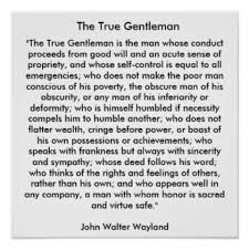 The True Definition Of Being Gentleman Reality Of Life Quotes True Gentleman Life Quotes