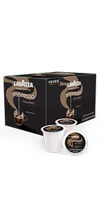 Lavazza coffee machines ukg dimensions kronos. Lavazza Gran Selezione Single Serve Coffee K Cup Pods For Keurig Brewer Dark Roast 16 Count Box Black White Amazon Com Grocery Gourmet Food