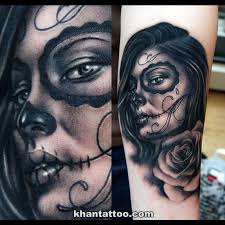 They are a tribute to the loved ones who have already passed away. Sugar Skull Girl Grey Tattoo Black And Grey Tattoos Fantasy Tattoos