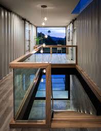 Two Story 4x40ft And 1x20ft Shipping Container Home Santa Barbara California Container House Interior Building A Container Home Shipping Container