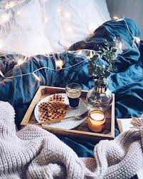 Perfect Day Cozy Breakfast In Bed Hygge