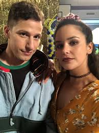 Jake Peralta & Amy Santiago // Andy Samberg & Melissa Fumero, brooklyn nine  nine amy and jake HD phone wallpaper