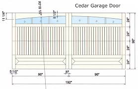 Standard Garage Door Sizes Rough Opening How To Make Garage
